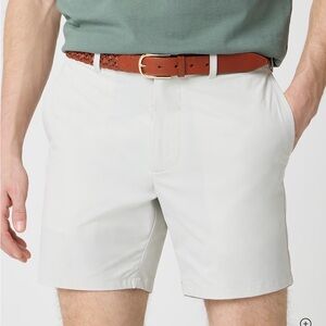 JCREW 7” Tech Shorts Moisture Wicking, Breathable, NWT Sz 34